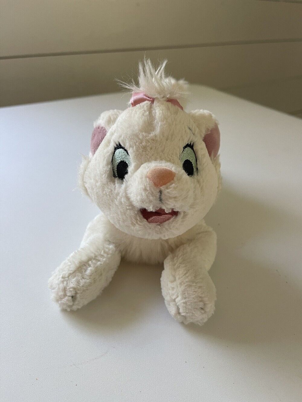 Vintage Marie The Aristocats Cat Disney Plush 9” Stuffed Toy Doll Disneyland